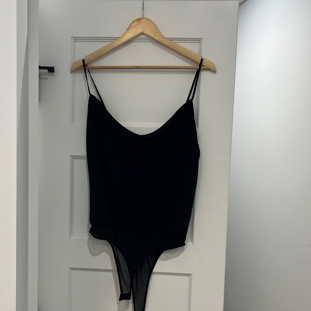 BOGO ASTR Elegant Black Bodysuit